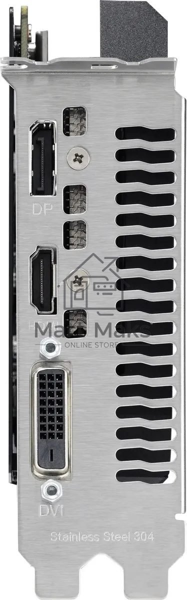 Видеокарта Asus NVIDIA GeForce RTX 3050 8192Mb DUAL-RTX3050-O8G-V2 PCI-E 4.0 128 GDDR6 1822/14000 HDMIx1 DPx3 HDCP Ret