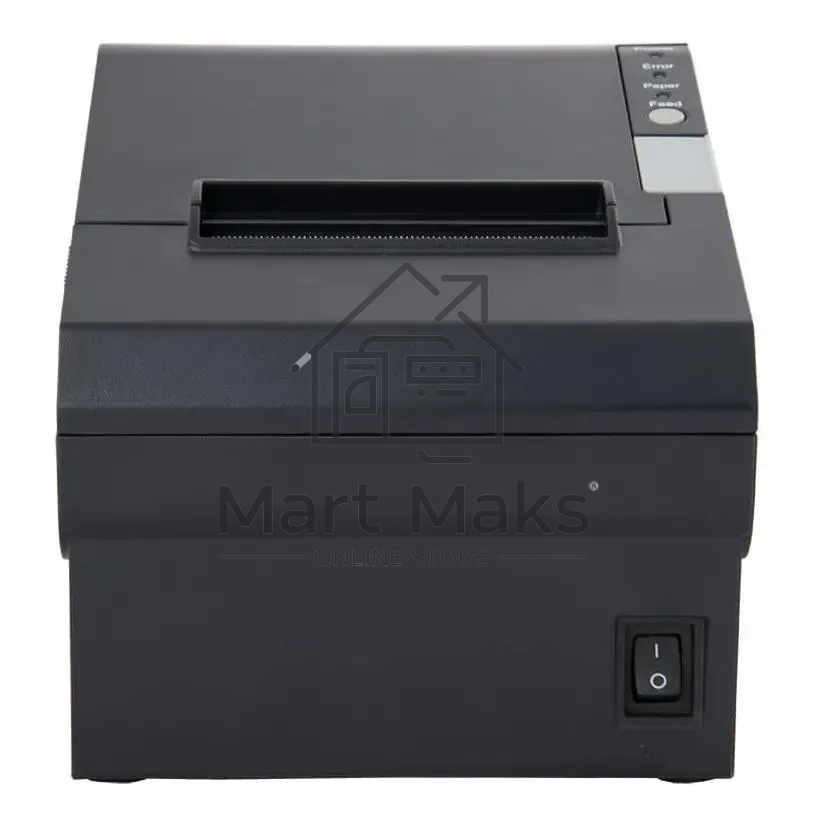Чековый принтер Mertech MPRINT G80 прямая термопечать, 203 dpi, 250 мм/сек, Ethernet, RS-232, USB, Wi-Fi, черный