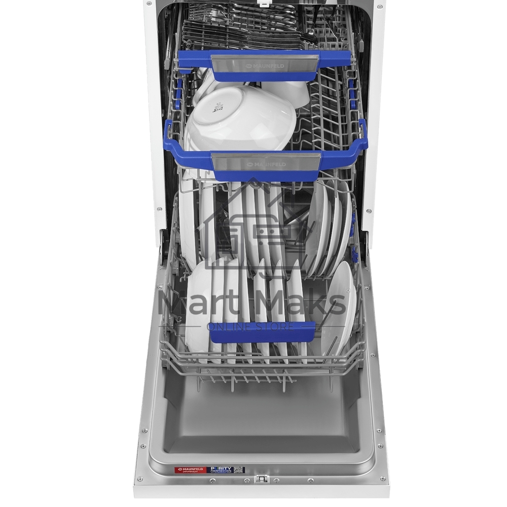 Посудомоечная машина MAUNFELD MWF45230W, белый, 45 см, 10 компл., 49 дБ, класс A++
