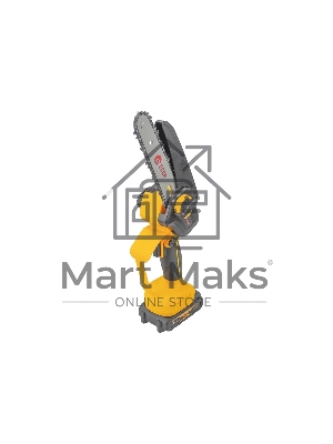 Мини-пила цепная аккумуляторная EDON ANS-21/8BL желтый/черный 25166