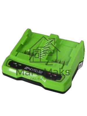Зарядное устройство Greenworks G24X2UC2, 24V (2931907)