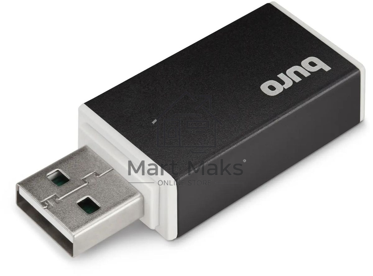 Кард-ридер Buro BU-CR-3104/черный/MMC/MS/MS Duo/MS Pro/RS-MMC/SD/SDHC/TF/mini-SD/USB 2.0/пластик