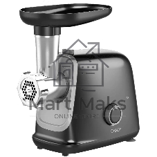 Мясорубка электрическая Candy CG-104 черный, 1800 Вт, 2.0 кг/мин, реверс, защита от перегрузки, насадки - 5