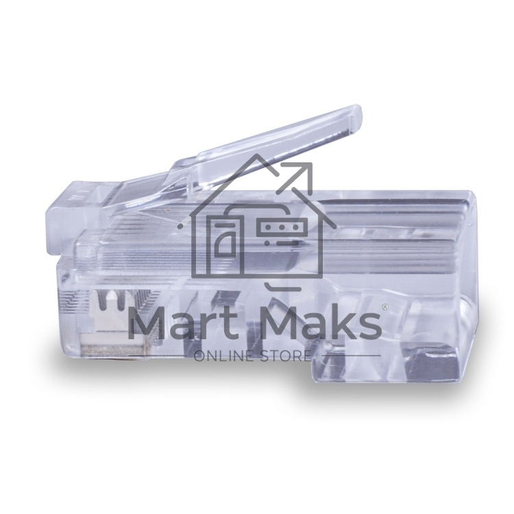 Коннектор Suprlan 10-0209, UTP кат.5E, RJ45, серый (упак.:100шт)