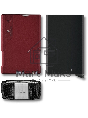 Швейцарская карта Victorinox Smart Card Wallet Iconic Red (0.7250.13) красный коробка подарочная