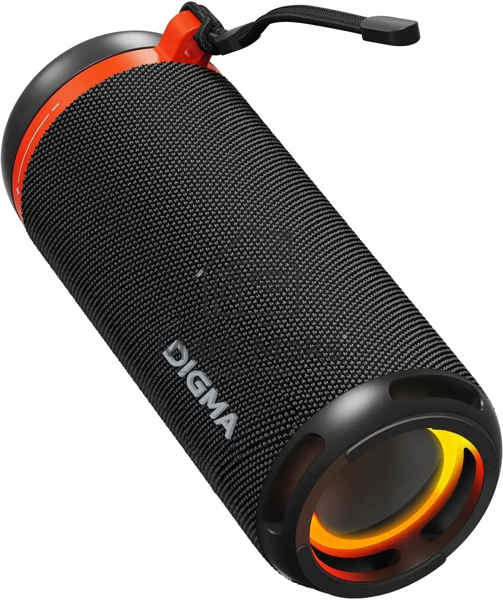 Колонка портатитвная Digma D-PS1521 черный 16W 2.0 BT 10м 1800mAh (PS1521B)