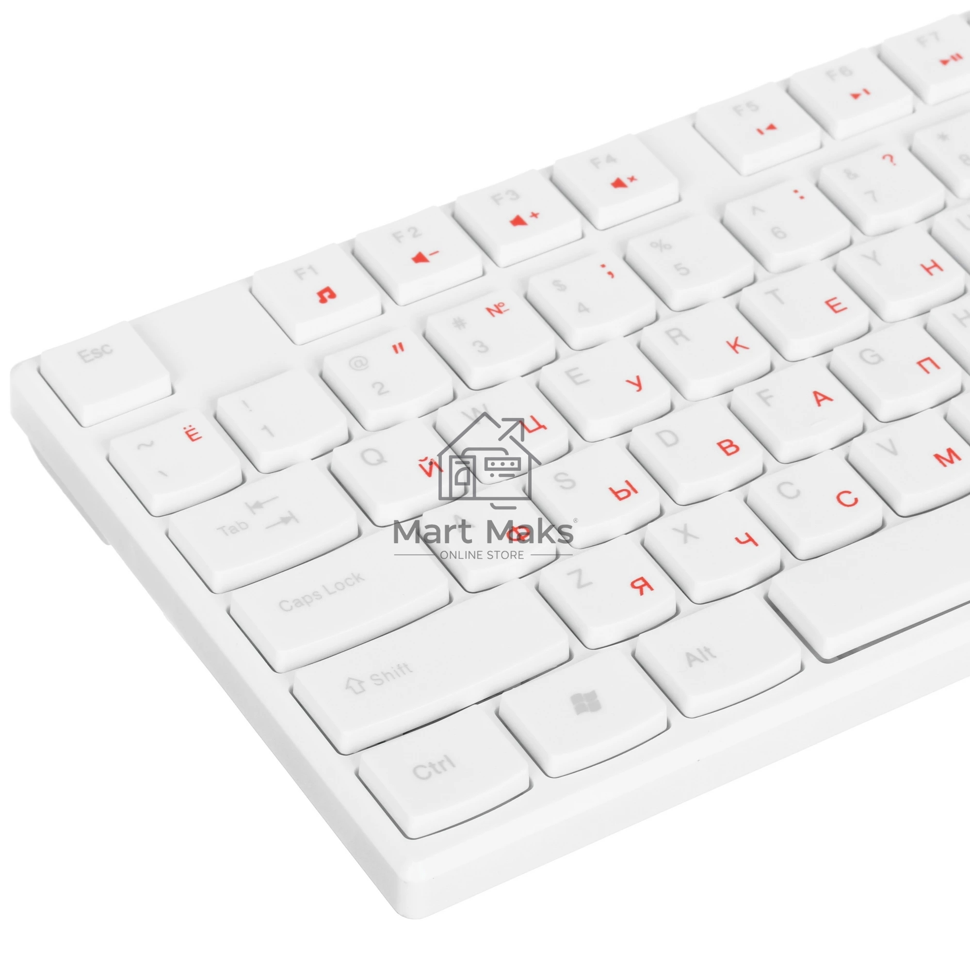 Клавиатура проводная мультимедийная Smartbuy ONE 238 USB белая (SBK-238U-W)/20