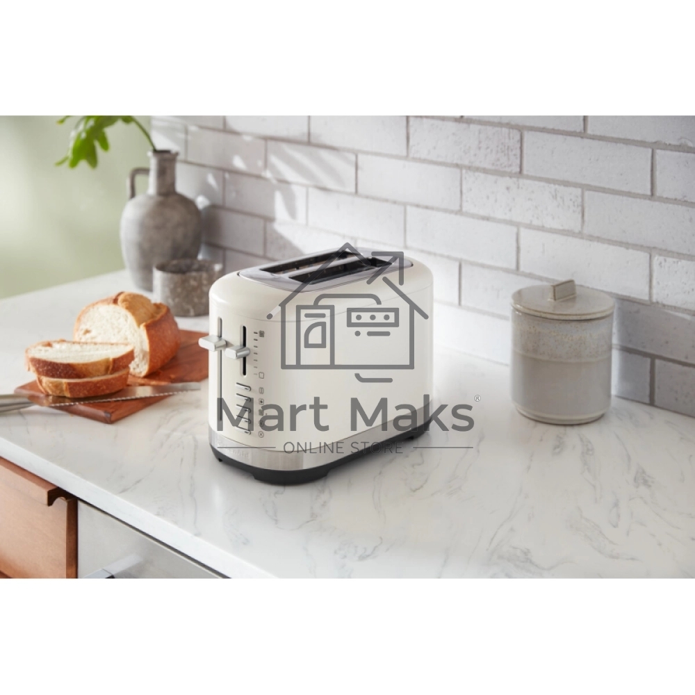 Тостер KitchenAid 5KMT2109EPL 2 тоста, фарфоровый белый