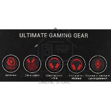 Гарнитура Bloody G521 чёрный, проводная, USB