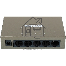 Коммутатор Tenda TEF1005D, 5×100 Мбит/с, неуправляемый