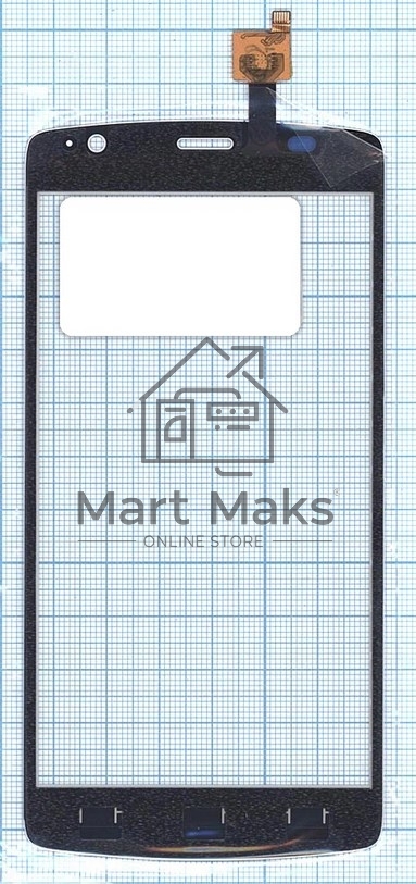 Сенсорное стекло (тачскрин) для ZTE Blade L5 Plus, белое