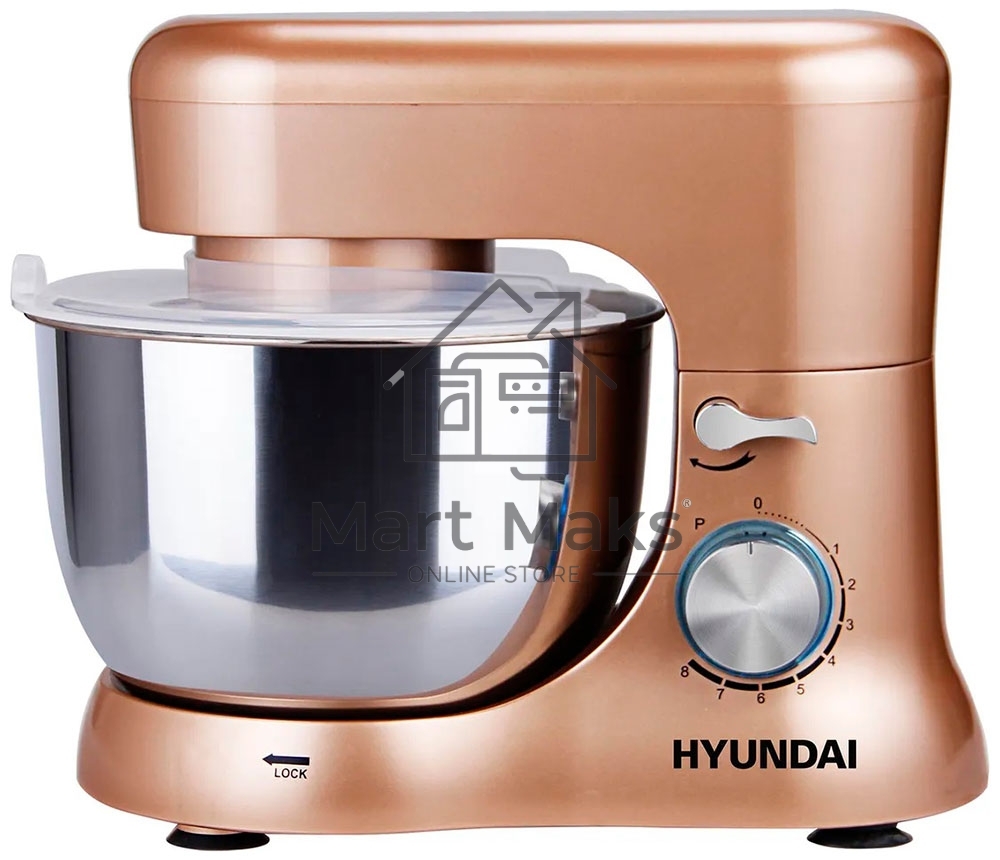 Миксер планетарный Hyundai HYM-S5551 1200Вт бежевый