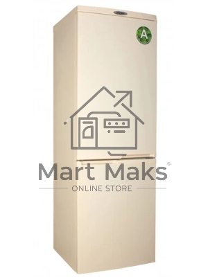 Холодильник DON R-290 BE бежевый мрамор двухкамерный 209/101л морозилка снизу