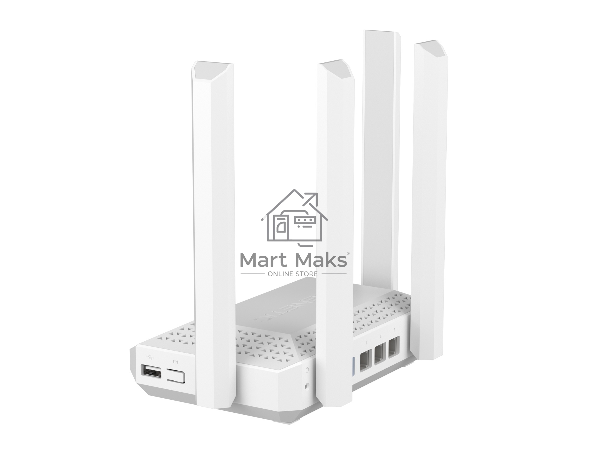 Маршрутизатор Keenetic Hopper (KN-3811) AX3000 10/100/1000BASE-TX/4G ready белый