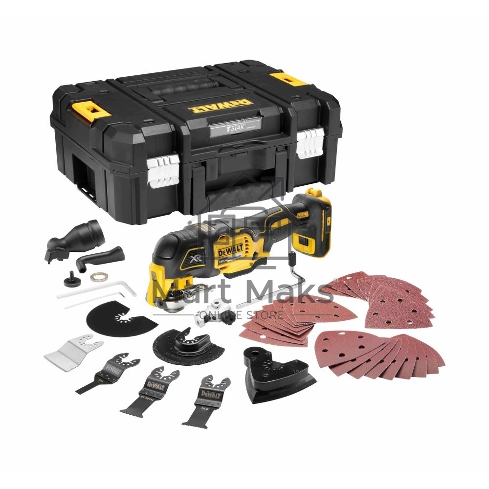 Многофункциональный инструмент DeWalt DCS356NT-XJ 550Вт желтый/черный