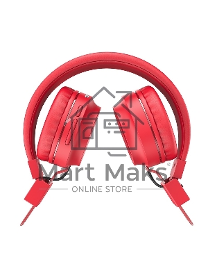 Гарнитура беспроводная полноразмерная HOCO W25, красный