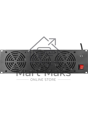 Модуль охлаждения для сетевых шкафов 5bites FM-16 черный, металл, 2200 об/мин, 44 дБ