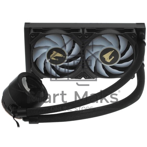 Система водяного охлаждения AORUS WATERFORCE 240 черный 120мм алюминий+медь 2150rpm 31db 4-pin