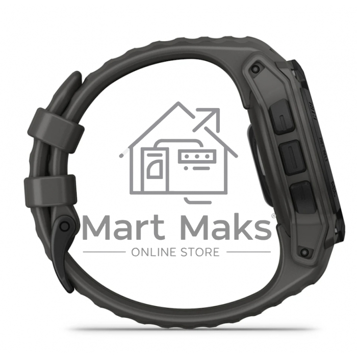 Смарт-часы Garmin Instinct E черный, темно-коричневый ремешок 40мм