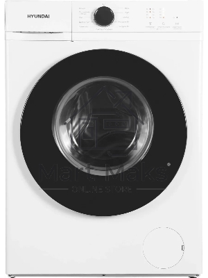Стиральная машина Hyundai WME7212 белая, загрузка фронтальная 7кг, 1200 об/мин., класс: A