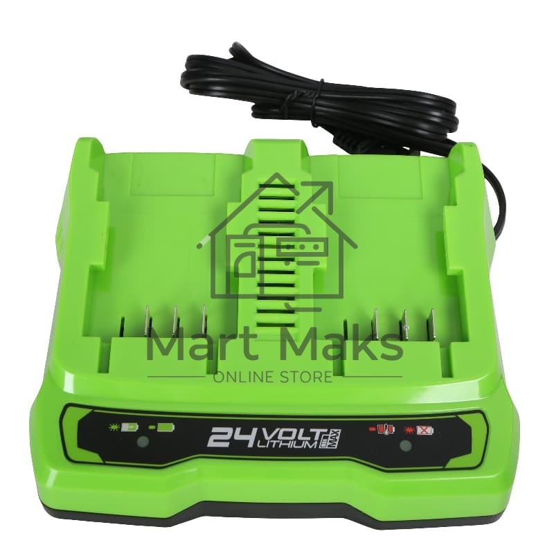 Зарядное устройство Greenworks G24X2UC2, 24V (2931907)