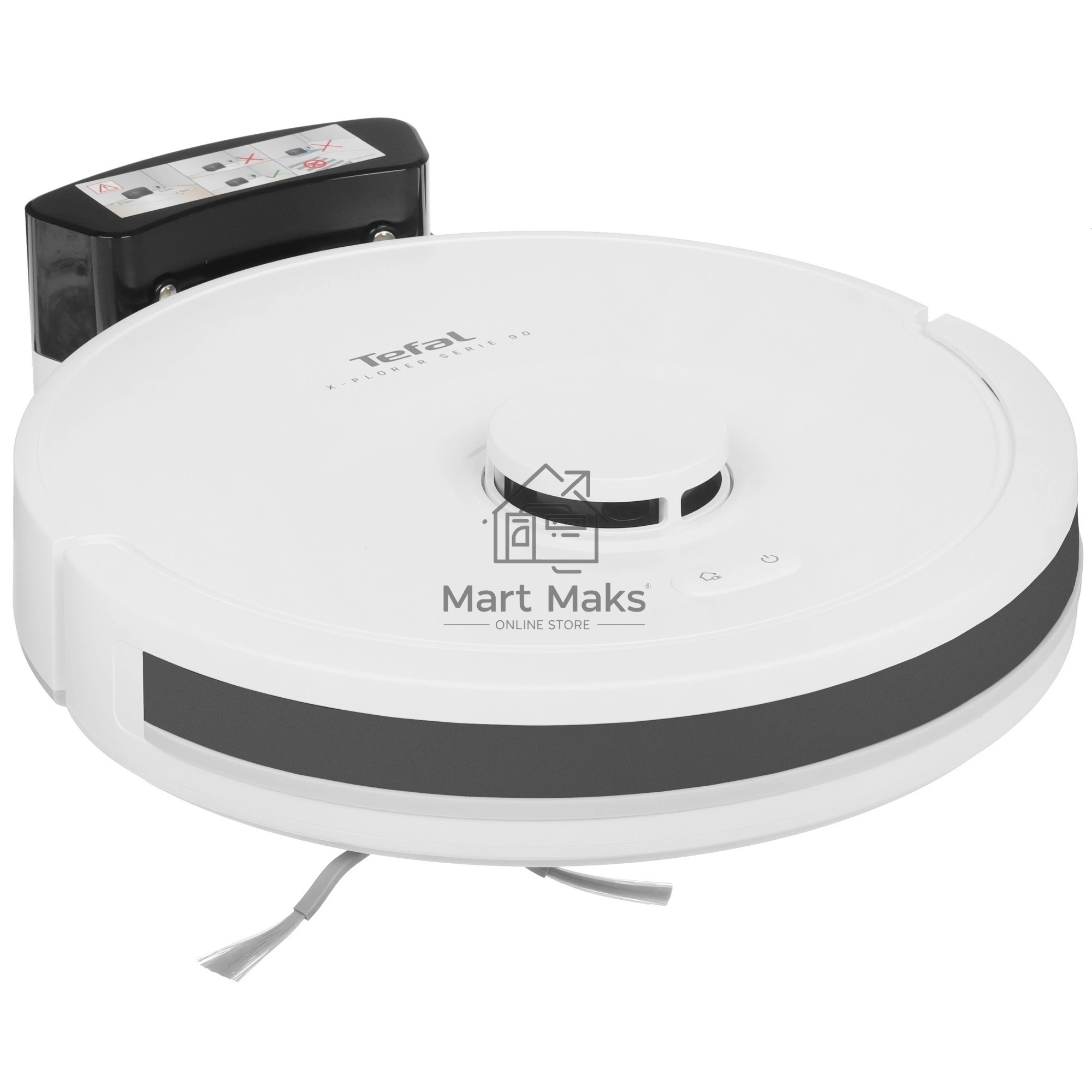 Робот-пылесос Tefal X-PLORER Serie 90 Animal & Allergy RG8777WH белый, 2450 мАч Li-Ion, уборка влажная/сухая, пылесборник контейнер 0.26 л