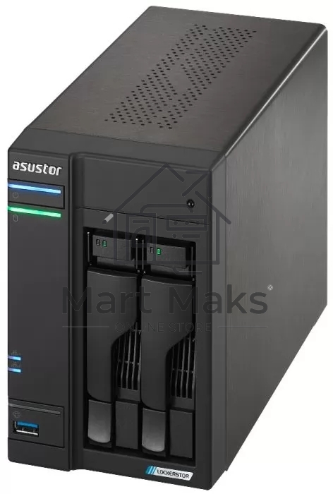 Сетевой накопитель ASUSTOR AS6702T /2BAY/EU/4GD4 (90IX01N1-BW3S20)