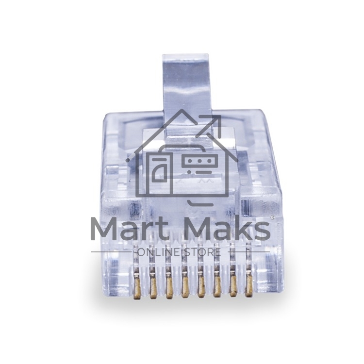 Коннектор Suprlan 10-0209, UTP кат.5E, RJ45, серый (упак.:100шт)