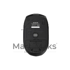 Мышь беспроводная Maxvi MWS-04 черный, 4 кнопки, 1600 dpi