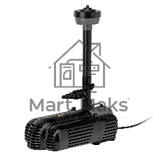 Насос фонтанный Denzel FNP90-39, 92 Вт, подъем 3,9 м, 3200 л/ч, колокольчик/каскад/гейзер