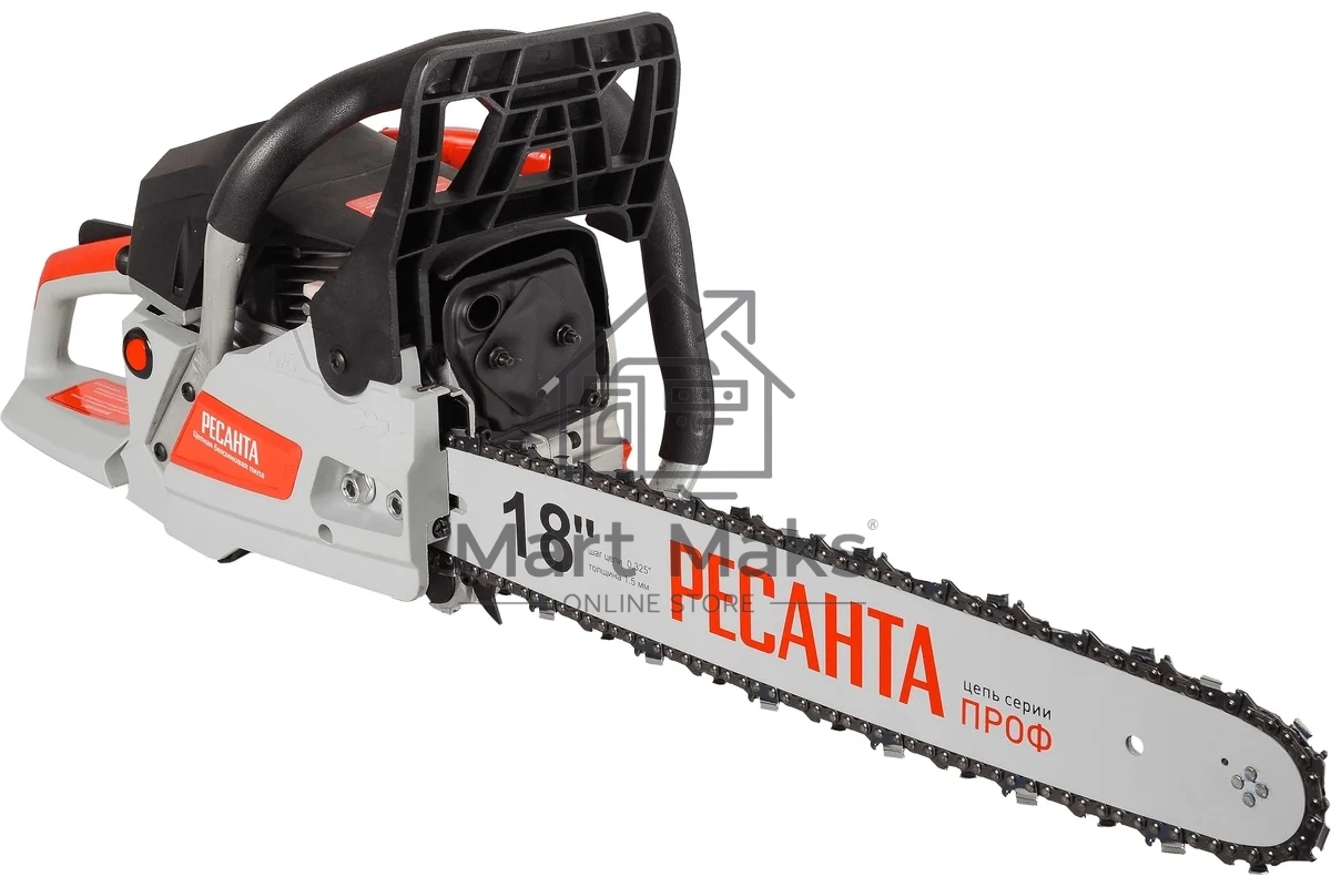 Бензопила Ресанта БП-4518 2300Вт 2.3 л.с. дл.шины:18