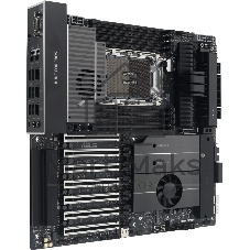 Серверная материнская плата ASUS PRO WS W890E-SAGE SE, LGA 4710-2, Intel W890, 8xDDR5, 4xSATA, 4xM.2, 7xPCIe 5.0 x16, 1xVGA, 2x10Gb LAN, IPMI, 2xUSB-C 40Gbps (USB4 / Gen3x2), 6xUSB-A 10Gbps, 2x3.5 мм, 7.1, EEB