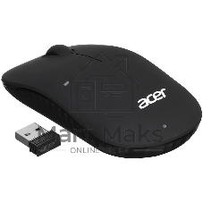 Комплект клавиатура+мышь Acer OKR030 беспроводной, USB, 1200 DPI, чёрный