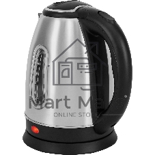 Чайник электрический Vitek VT-WK1085 1.8л. 1700Вт черный/серебристый корпус: металл