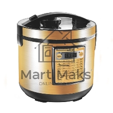 Мультиварка Centek CT-1495 черный/золотистый, 5.0 л, 900 Вт, кнопки, 42 программы