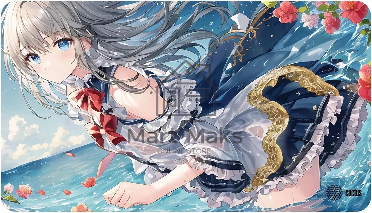 Коврик для мыши Cactus Anime flowers 700x400x3мм (CS-MP-PRO02XLL)