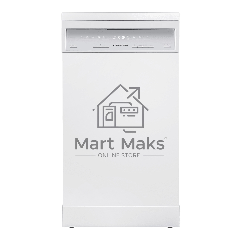 Посудомоечная машина MAUNFELD MWF45230W, белый, 45 см, 10 компл., 49 дБ, класс A++