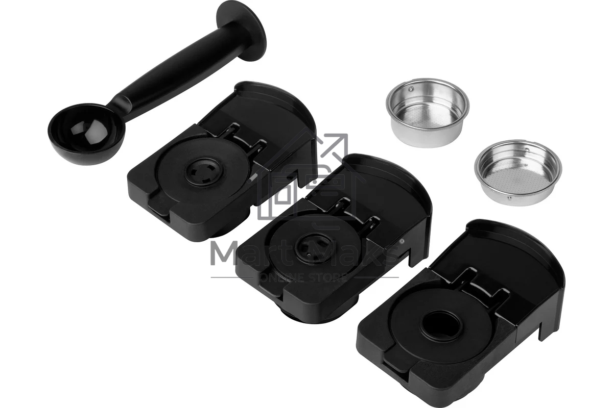 Кофеварка 3 в 1 ENERGY EN-250-3 черный, исп. кофе - капсулы/молотый, 0.7 л, 1400 Вт, 20 бар