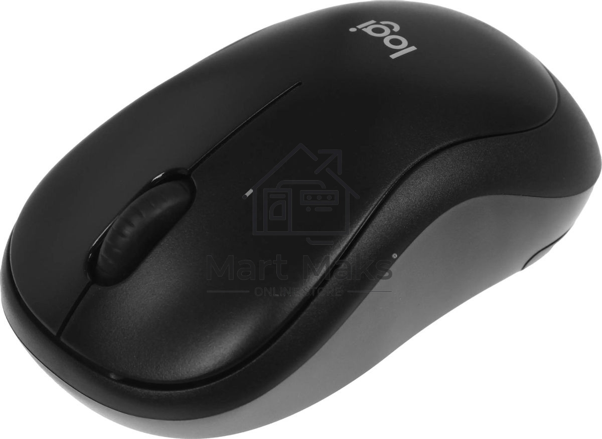 Мышь беспроводная Logitech B220 Silent черный, 1000 dpi, радиоканал, USB, кнопки - 3