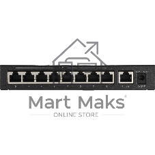 Коммутатор TP-Link TL-SF1009P, 8×100 Мбит/с PoE+ + 1×100 Мбит/с Uplink, неуправляемый