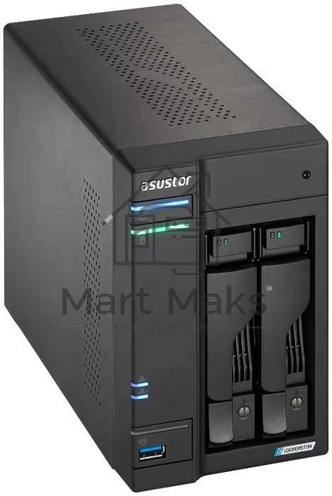 Сетевой накопитель ASUSTOR AS6702T /2BAY/EU/4GD4 (90IX01N1-BW3S20)