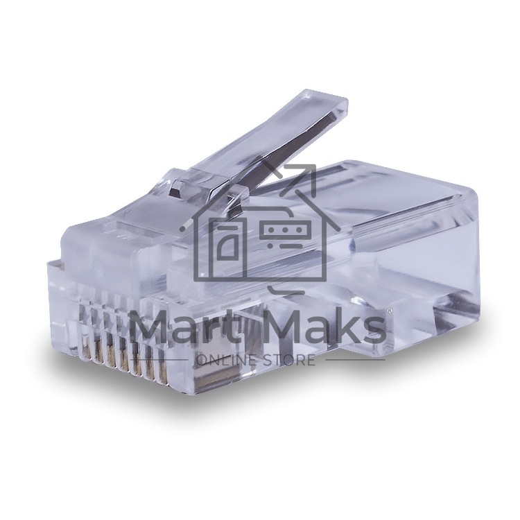 Коннектор Suprlan 10-0209, UTP кат.5E, RJ45, серый (упак.:100шт)