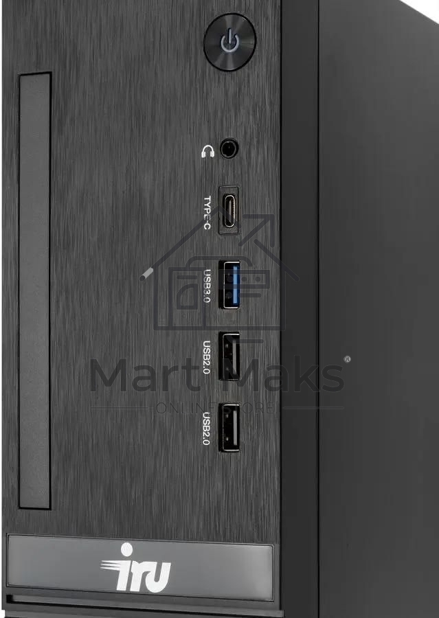 Компьютер ПК IRU 310SC SFF PG G7400 (3.7) 8Gb SSD256Gb UHDG 710 Windows 11 Professional GbitEth 200W черный (2017903)