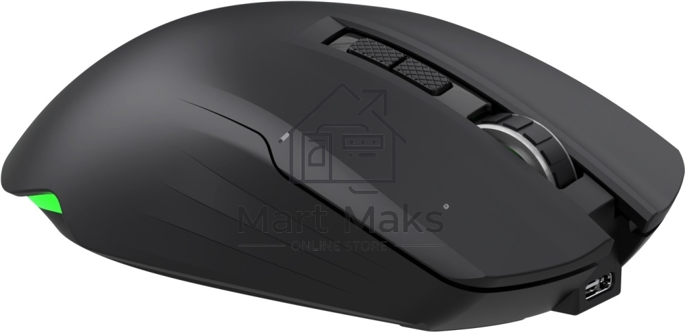 Мышь беспроводная/проводная Defender Whisper GM-209 черный, 7200 dpi, радиоканал, Bluetooth, USB, кнопки - 8