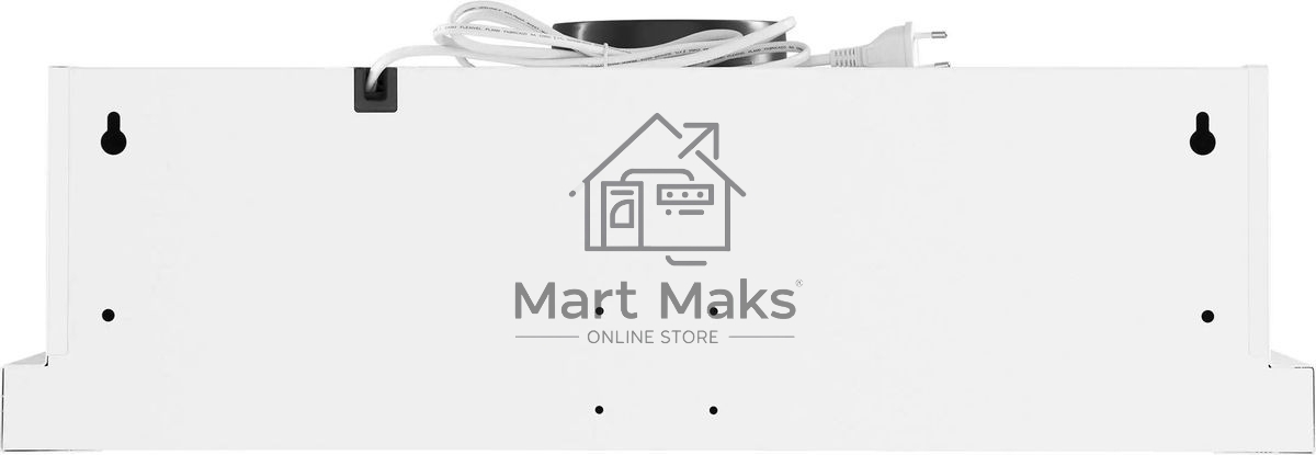 Вытяжка встраиваемая Maunfeld VS Light 60 белый, 60 см, 520 куб. м/ч, 56 дБ