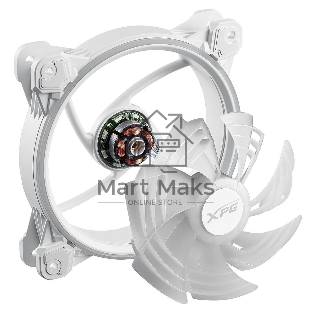 Вентилятор XPG HURRICANE 120 ARGB PWM, белый 120мм 2000rpm 18.17db 4-pin