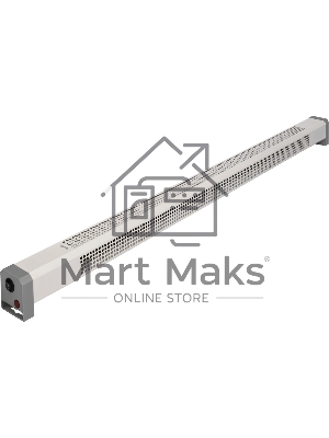 Конвектор электрический Ballu Plinth Compact BEC/PLC-100-400 белый, 400 Вт, 6 м2, термостат