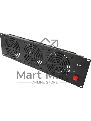 Модуль охлаждения для сетевых шкафов 5bites FM-16 черный, металл, 2200 об/мин, 44 дБ