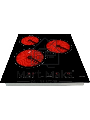 Варочная поверхность Hyundai HHE 4554 BG, черный