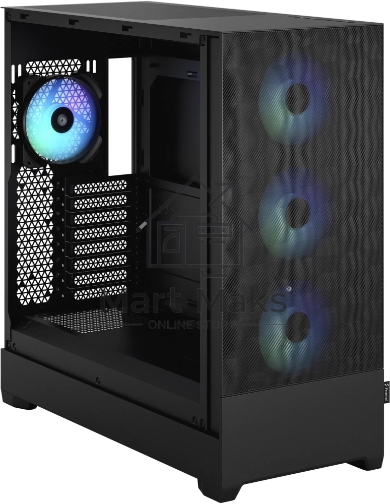 Компьютерный корпус Fractal Design Pop XL Air RGB Black TG Clear Tint FD-C-POR1X-06